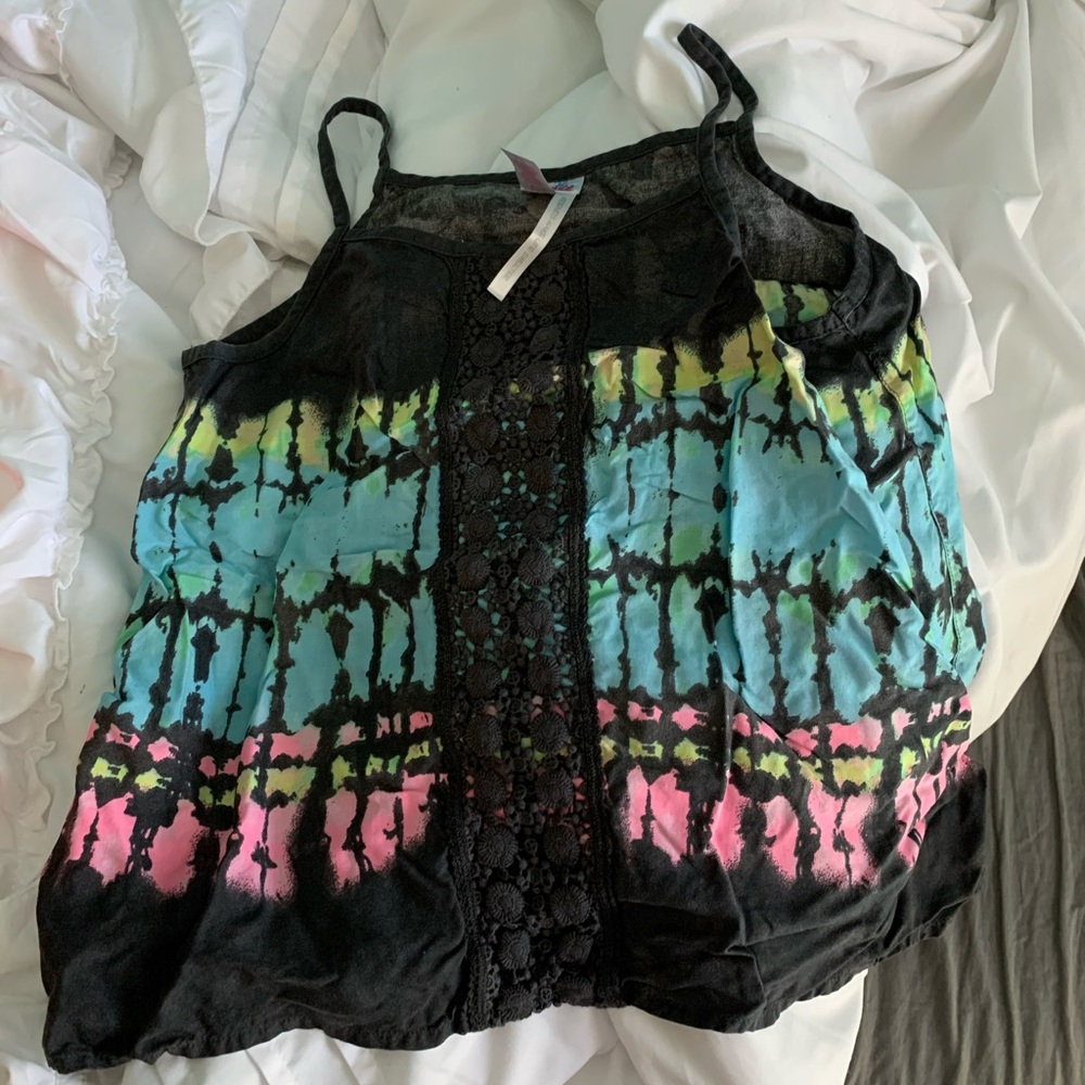tie dye tank